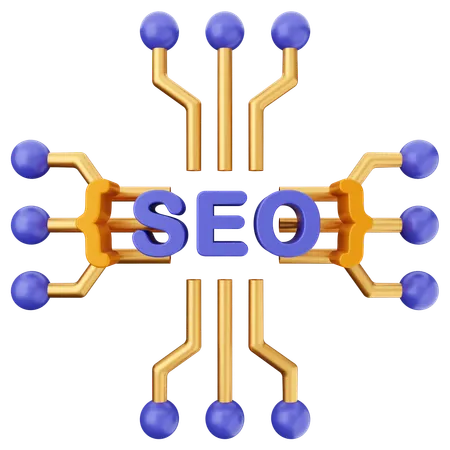 Ai Seo  3D Icon