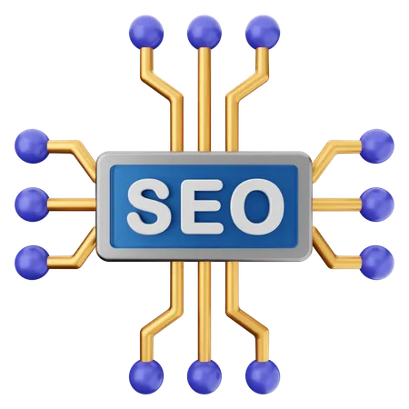 Ai Seo  3D Icon