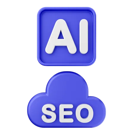 Ai Seo  3D Icon