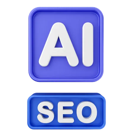 Ai Seo  3D Icon