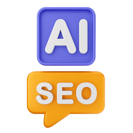 Ai Seo  3D Icon