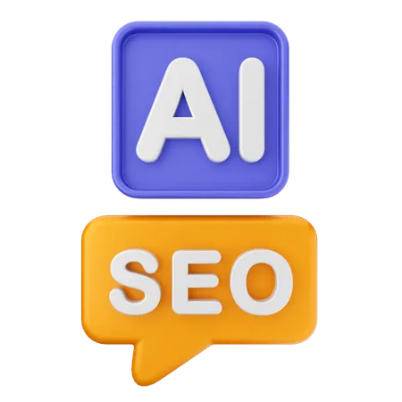 Ai Seo  3D Icon