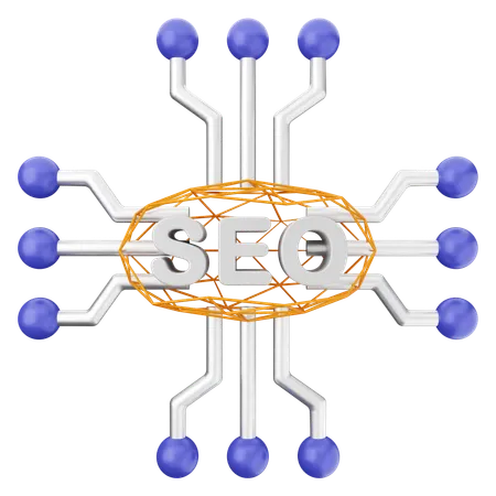 Ai Seo  3D Icon