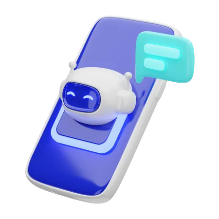 Servicio al cliente ia  3D Icon