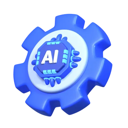 Ai Setting  3D Icon