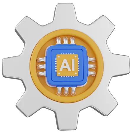 AI SETTING  3D Icon