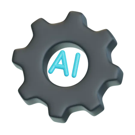 Ai Setting  3D Icon