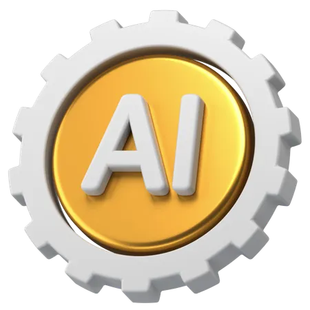 Ai Setting  3D Icon