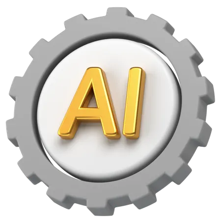 Ai Setting  3D Icon
