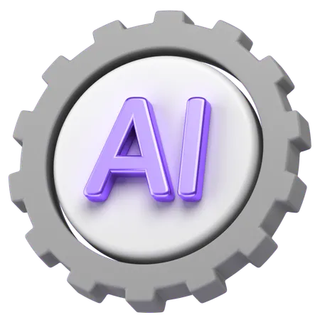 Ai Setting  3D Icon