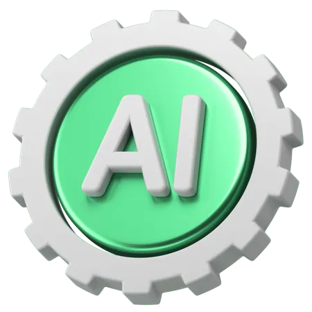 Ai Setting  3D Icon