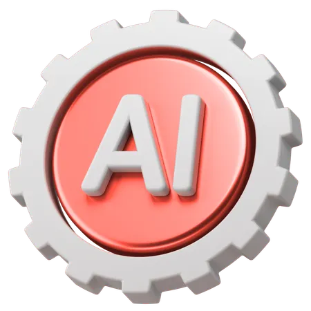 Ai Setting  3D Icon
