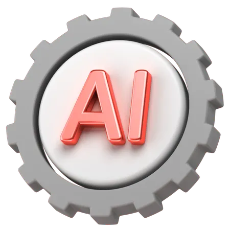 Ai Setting  3D Icon
