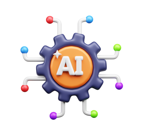 Ai Setting  3D Icon