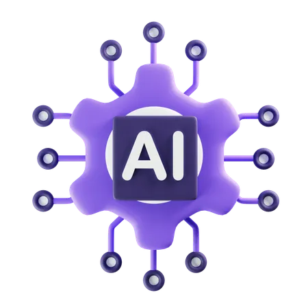 Ai Setting  3D Icon