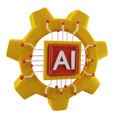 Ai Setting  3D Icon