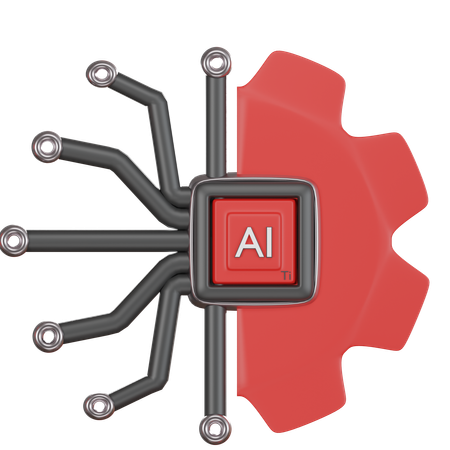 Ai Setting  3D Icon
