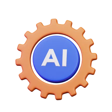 Réglage de l'IA  3D Icon