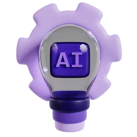 Ai Settings  3D Icon