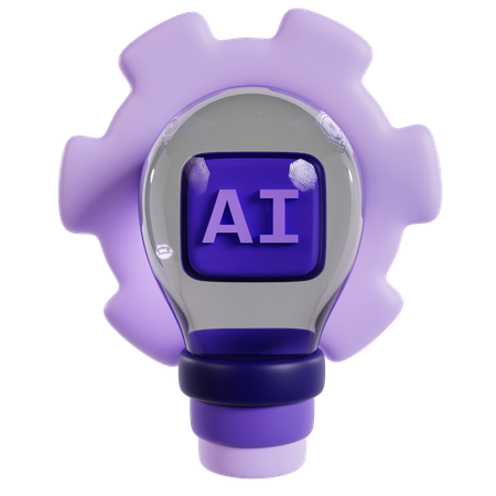 Ai Settings  3D Icon