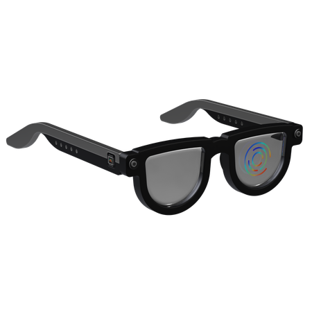 Ai Smart Glasses  3D Icon