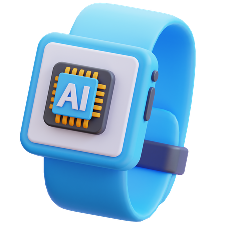 Ai Smartwatch  3D Icon
