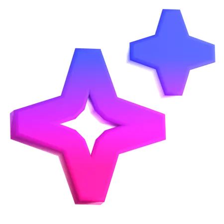 Ai Star  3D Icon
