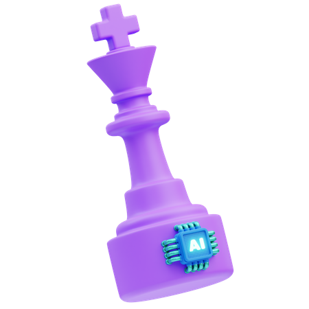 Ai Strategy  3D Icon