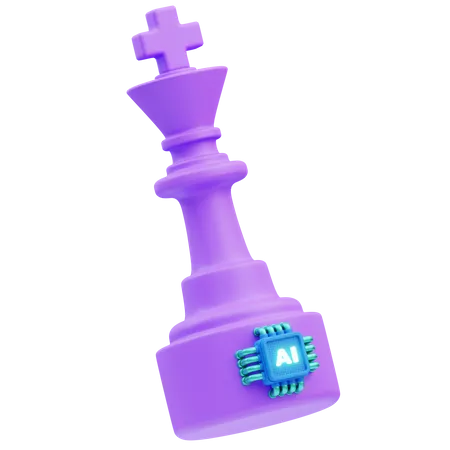 Ai Strategy  3D Icon