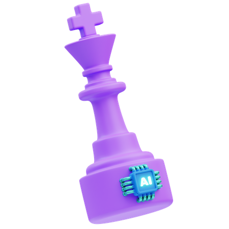 Ai Strategy  3D Icon