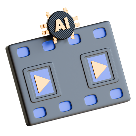 Ai Technology  3D Icon