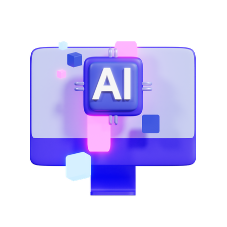 Ai Techology  3D Icon