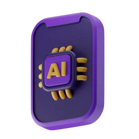 Tener telefono  3D Icon