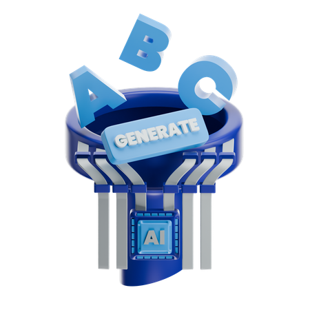 Ai Text Effect Maker  3D Icon