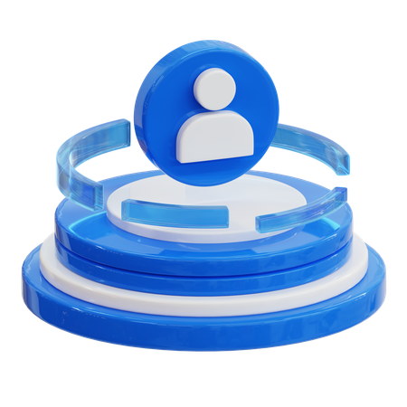 Utilisateur ai  3D Icon