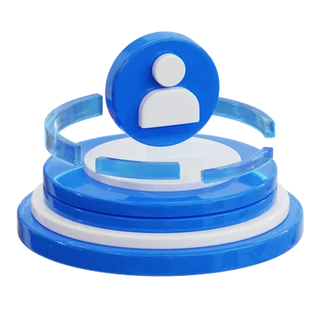 Utilisateur ai  3D Icon