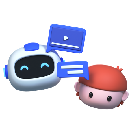 Ai Video Prompt  3D Icon