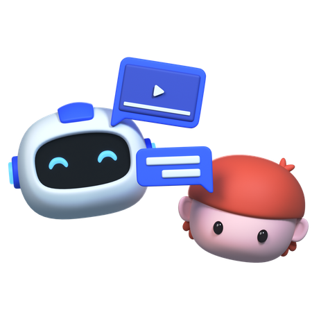 Ai Video Prompt  3D Icon