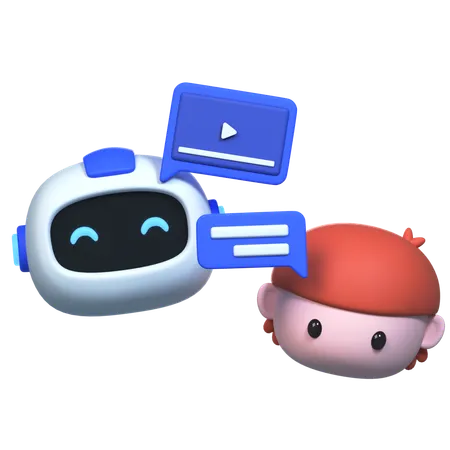 Ai Video Prompt  3D Icon