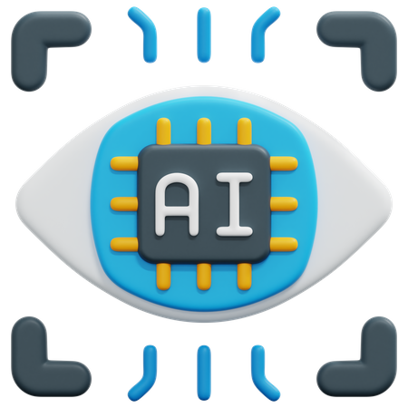 Ai Vision  3D Icon