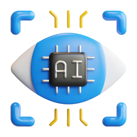 Ai Vision  3D Icon