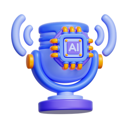 Tienes una voz  3D Icon