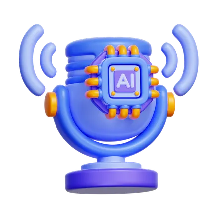 Tienes una voz  3D Icon