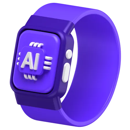 3 D Icon Of Ai Watch 3D Icon