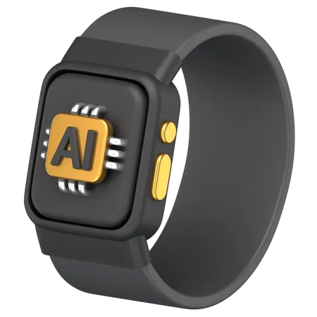 3 D Icon Of Ai Watch 3D Icon