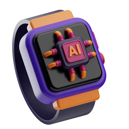 Ai Watch  3D Icon