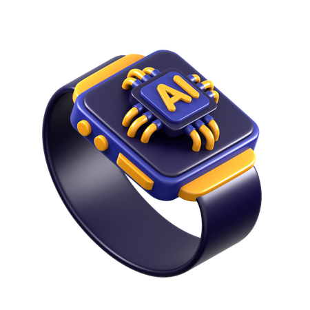 Ai Watch  3D Icon