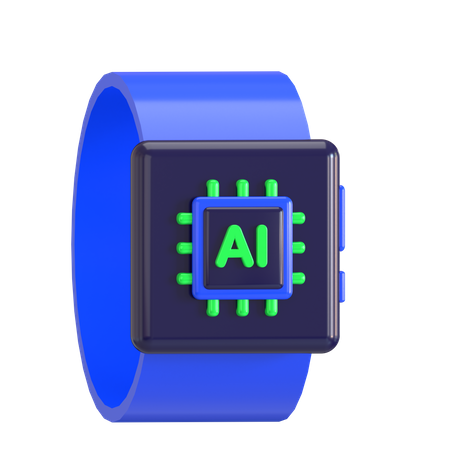 Ai Watch  3D Icon