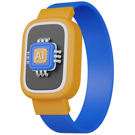 Ai watch  3D Icon