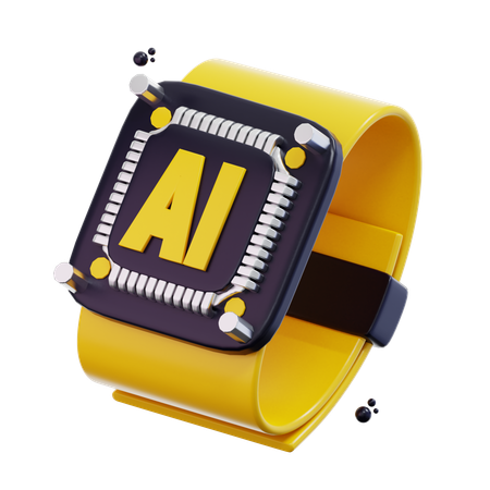 Ai Watch  3D Icon